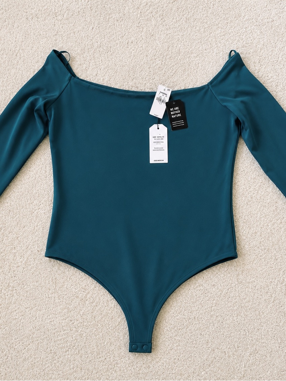 Express Body Contour Off-the-Shoulder Bodysuit – NWT